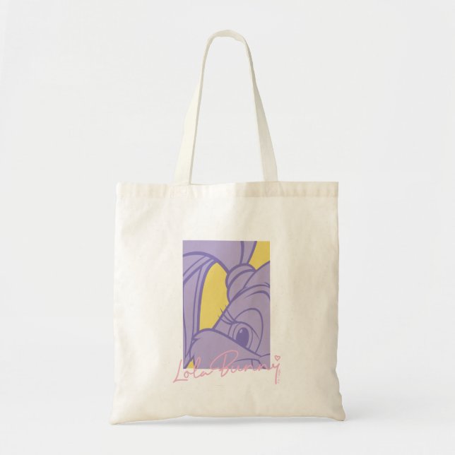 Lola Portrait Autograph Tote Bag (Front)