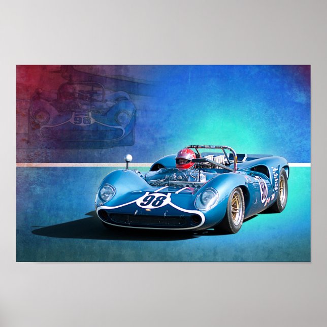 Lola T70 Poster (Front)