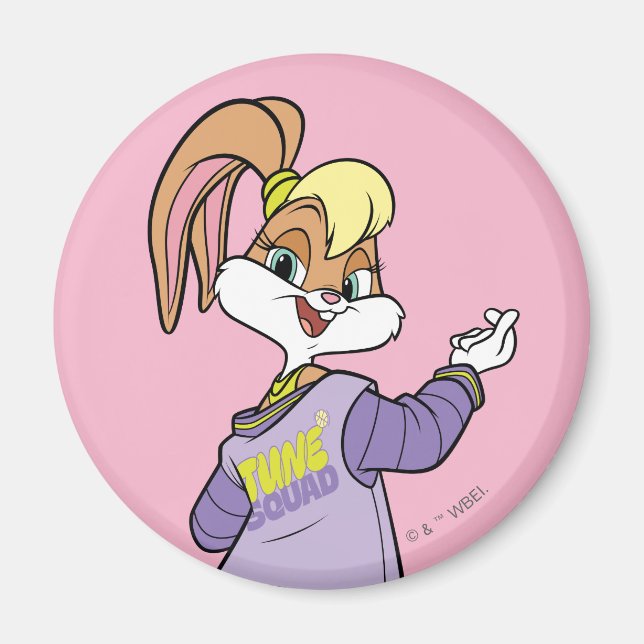 Lola TUNE SQUAD™ Varsity Heart Magnet (Front)