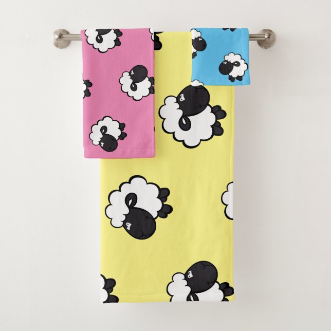 Lolailo 10 Beee Bath Towel Set (Insitu)