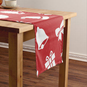 Lolailo 12 Merry Christmas/Feliz Navidad Short Table Runner
