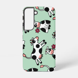 Lolailo 22 Flower Power Cow Samsung Galaxy Case