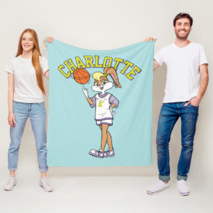 Lola's Basketball Spin Fleece Blanket