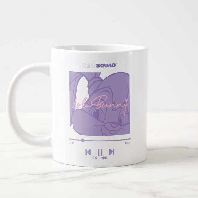 Lola's Music Player Large Coffee Mug (Left)