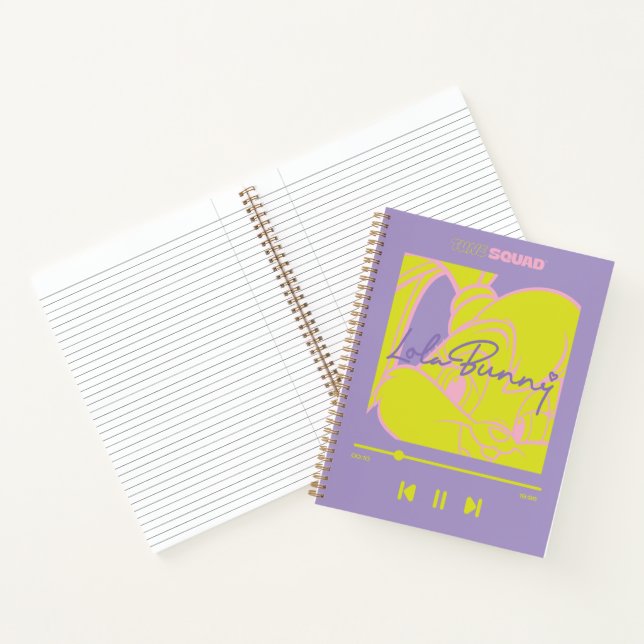 Lola's Music Player Notebook (Inside)