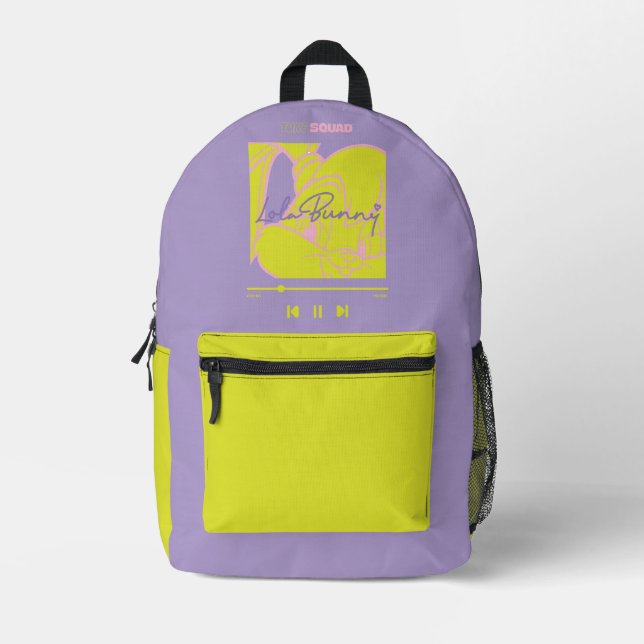 Lola's Music Player Printed Backpack (Front)