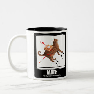 LOLCat: Math Two-Tone Coffee Mug
