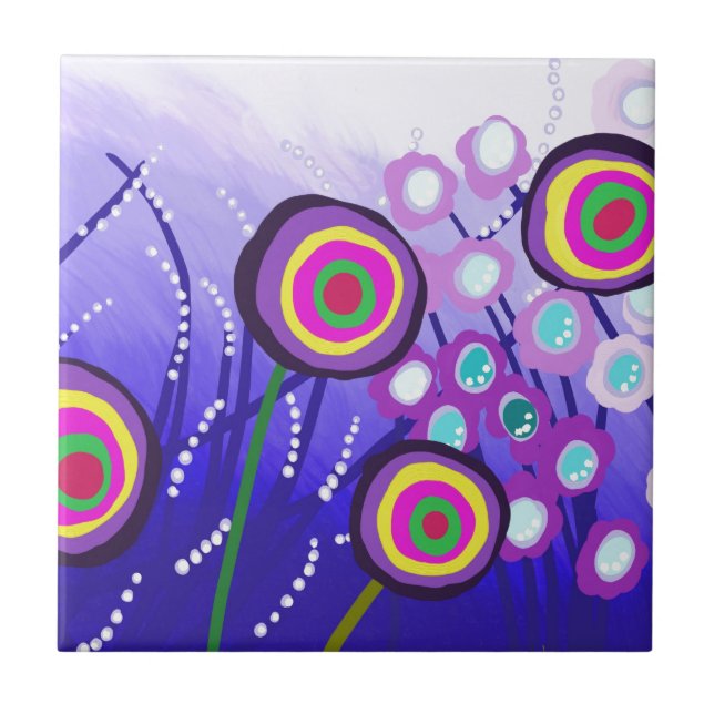 Lolipop Flowers Tile (Front)