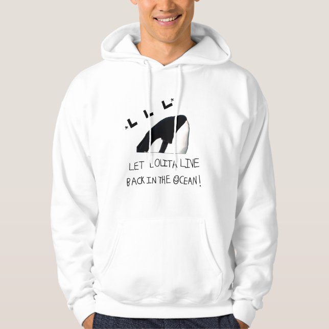 Lolita Retirement Hoodie (Front)