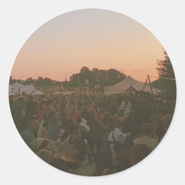 Lollapalooza in Stockholm - 2022 Classic Round Sticker (Front)