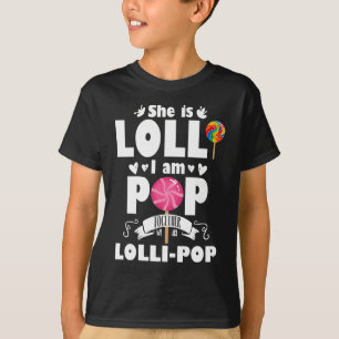 Lolli Pop Cute Grandchild Grandparents Candy T-Shirt