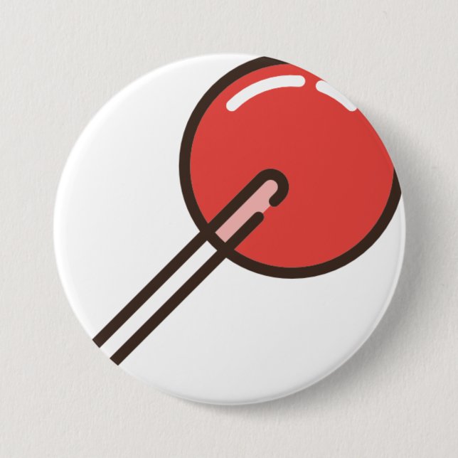 lollipop-1 7.5 cm round badge (Front)