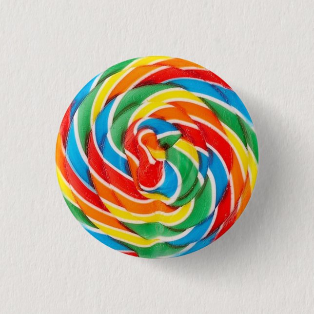 Lollipop 3 Cm Round Badge (Front)