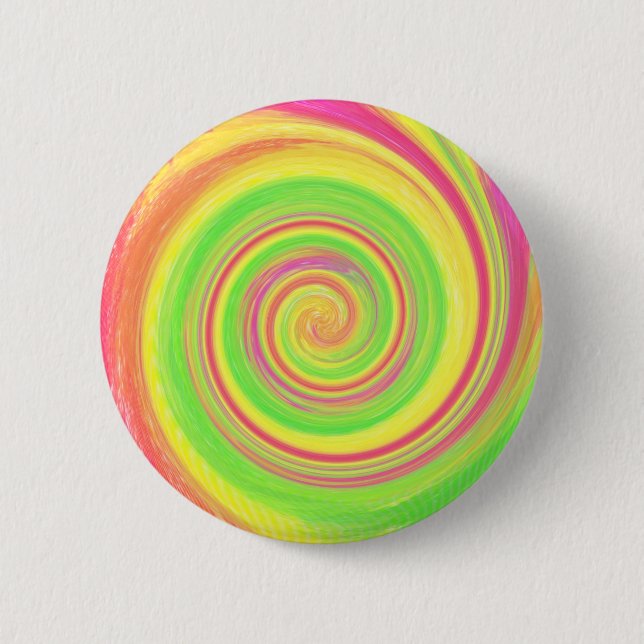 Lollipop 6 Cm Round Badge (Front)