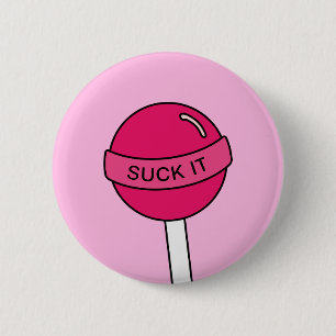 Lollipop 6 Cm Round Badge