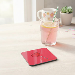 Lollipop Beverage Coaster