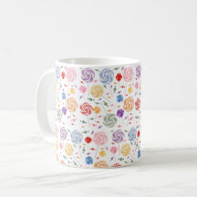 Lollipop Candy Pattern Colourful