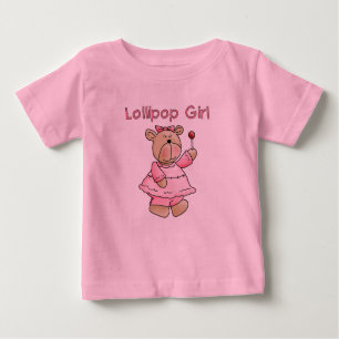 Lollipop Girl Baby T-Shirt