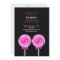 Lollipop Invitation or Thank You Card