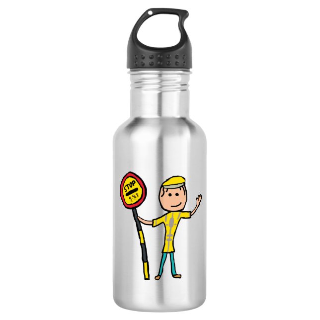 Lollipop Lady 532 Ml Water Bottle (Front)