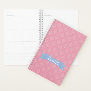 Lollipop Pink with Custom Year Planner