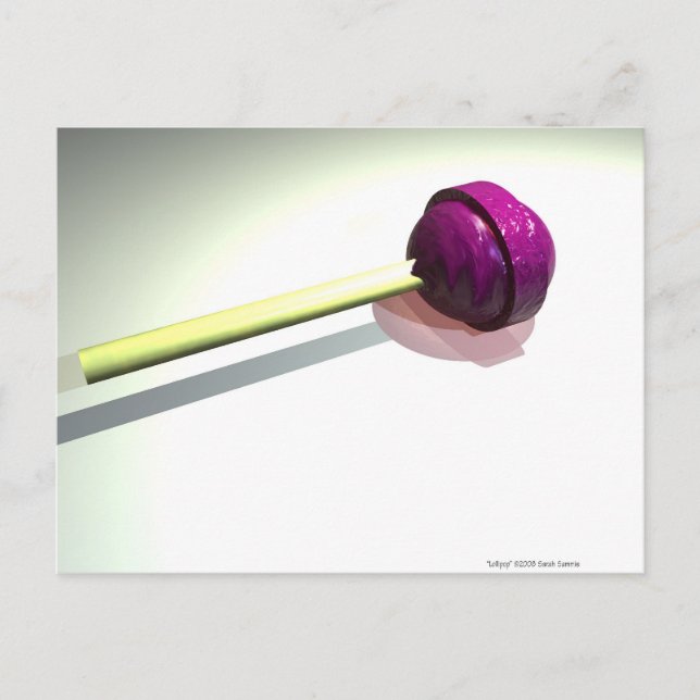 Lollipop Postcard (Front)