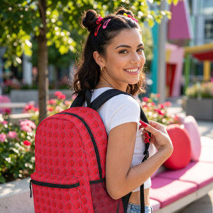 Lollipop Printed Backpack