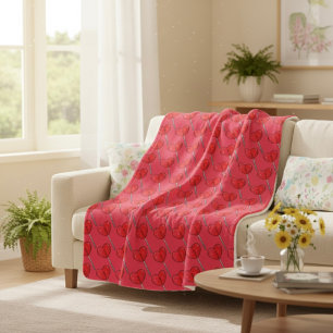 Lollipop Sherpa Blanket