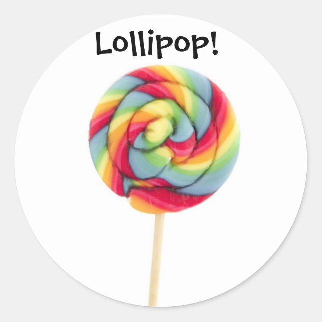 Lollipop Stickers (Front)