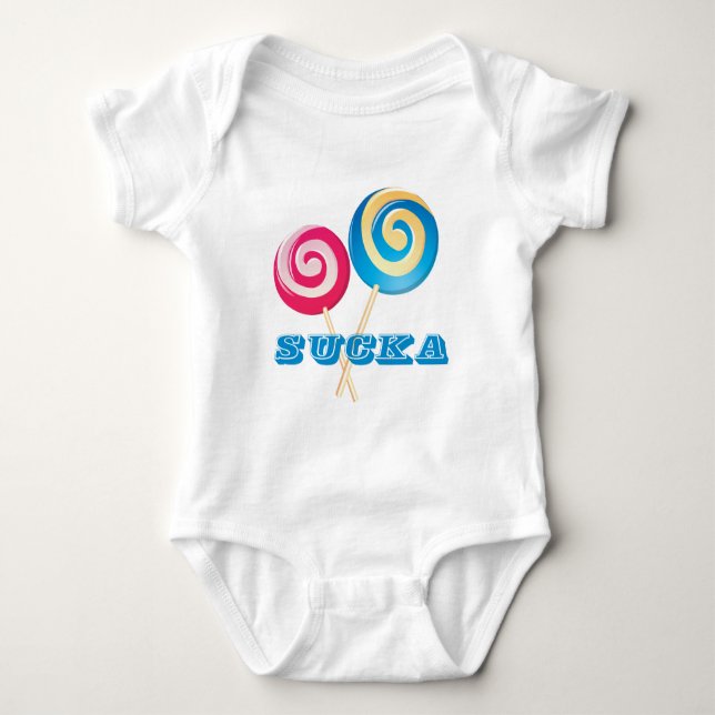 Lollipop Sucka Baby Bodysuit (Front)
