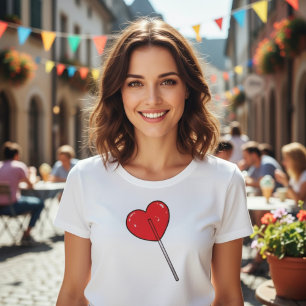 Lollipop T-Shirt Plus Size T-Shirt