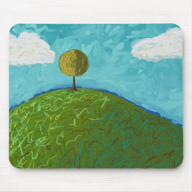 Lollipop Tree Mouse Pad (Front)
