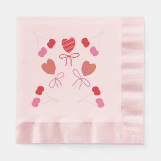Lollipops and Cherries Napkin