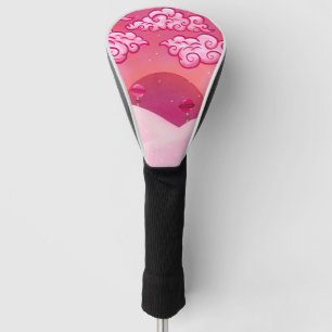 Lollipops and pretty clouds golf head cover