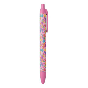 Lollipops Candy Pattern Black Ink Pen