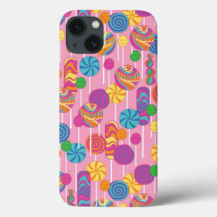 Lollipops Candy Pattern iPhone 13 Case