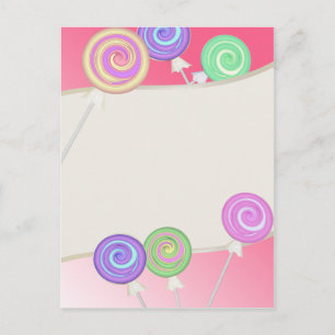 Lollipops Postcard