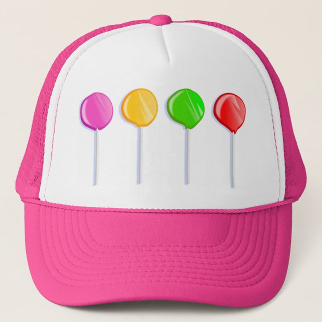 Lollipops Trucker Hat (Front)