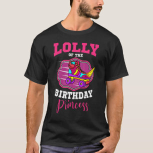 Lolly Of The Birthday Princess Roller Skates Skati T-Shirt