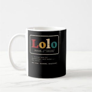 Lolo Definition Filipino Grandpa for a Pinoy  Coffee Mug