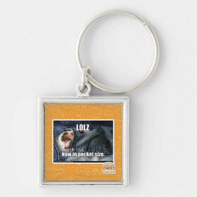 LOLZ Now in Pocket Size Key Ring (Front)