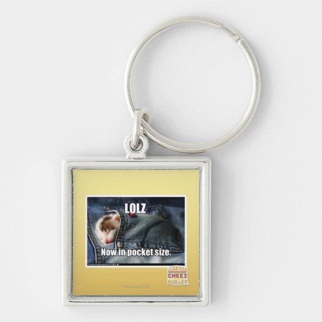 LOLZ Now in Pocket Size Key Ring (Front)