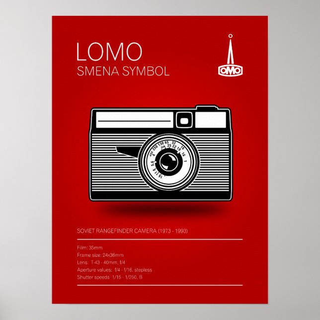 Lomo Smena Symbol Poster (Front)