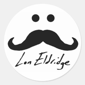 Lon Eldridge stickers! Classic Round Sticker