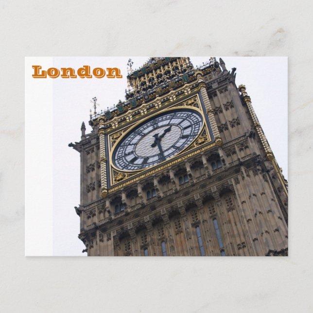 london 154, London Postcard (Front)