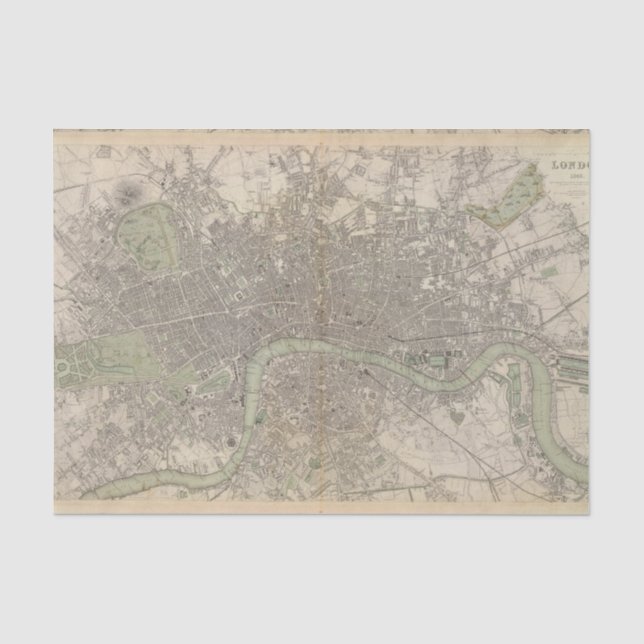 London 1843 tissue paper (Front)