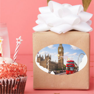 London 26.2 Marathoner Course Map Sticker