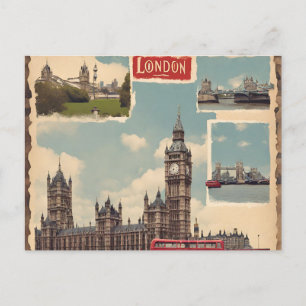 London (3) postcard