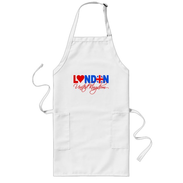 London apron - choose style (Front)