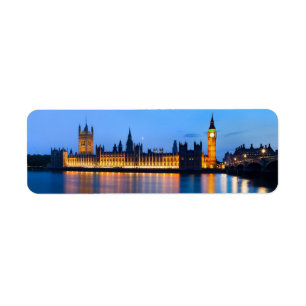 London at night